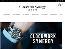 Tablet Screenshot of clockworksynergy.com